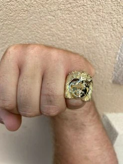 Mens Real 14k Yellow Gold Over Solid 925 Silver Jesus Face Ring Pinky Hip Hop 24 Mens Real 14k Yellow Gold Over Solid 925 Silver Jesus Face Ring Pinky Hip Hop -Harlem Bling Shop italiano silver inc mens real 14k yellow gold over solid 925 silver jesus face ring pinky hip hop 51274.1665671313