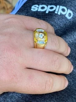 Mens Real 925 Silver & 14k Yellow Gold Iced Baguette Diamond Custom Ring Sz 7-13 21 Mens Real 925 Silver & 14k Yellow Gold Iced Baguette Diamond Custom Ring Sz 7-13 -Harlem Bling Shop italiano silver inc mens real 925 silver and 14k yellow gold iced baguette diamond custom ring sz 7 13 67884.1664393788