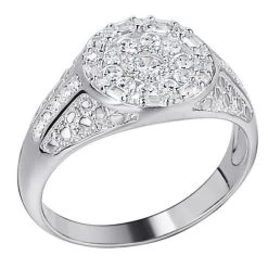 Mens Real 925 Silver Iced Diamond Nugget Micropave Ring Size 6 7 8 9 10 11 12 13 -Harlem Bling Shop italiano silver inc mens real 925 silver iced diamond nugget micropave ring size 6 7 8 9 10 11 12 13 43753.1664376498