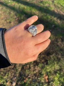 Men's Real 925 Sterling Silver Egyptian King Pharaoh Iced Ring Baguette Diamond 23 Men's Real 925 Sterling Silver Egyptian King Pharaoh Iced Ring Baguette Diamond -Harlem Bling Shop italiano silver inc mens real 925 sterling silver egyptian king pharaoh iced ring baguette diamond 46213.1664374082