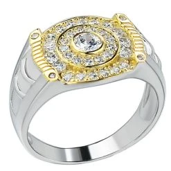 Mens Real 925 Sterling Silver Iced Diamond Solitaire Pinky Solitaire Pinky Ring -Harlem Bling Shop italiano silver inc mens real 925 sterling silver iced diamond solitaire pinky solitaire pinky ring 45491.1664372520