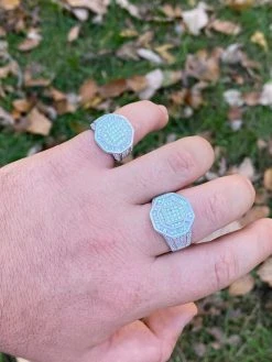 Men's Real Solid 925 Silver Octagonal Hip Hop RING Iced Pinky Baguette Diamond 22 Men's Real Solid 925 Silver Octagonal Hip Hop RING Iced Pinky Baguette Diamond -Harlem Bling Shop italiano silver inc mens real solid 925 silver octagonal hip hop ring iced pinky baguette diamond 63236.1664374688