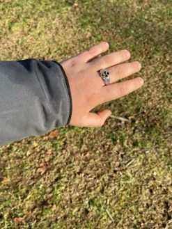 Mens Real Solid 925 Sterling Silver Jesus On Cross Ring 14k Gold & Enamel Finish -Harlem Bling Shop italiano silver inc mens real solid 925 sterling silver jesus on cross ring 14k gold and enamel finish 77628.1664388138