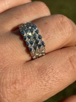 Mens REAL Solid 925 Sterling Silver Nugget Ring Iced Baguette Diamonds Sz 6-13 31 Mens REAL Solid 925 Sterling Silver Nugget Ring Iced Baguette Diamonds Sz 6-13 -Harlem Bling Shop italiano silver inc mens real solid 925 sterling silver nugget ring iced baguette diamonds sz 6 13 28505.1664399442