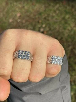 Mens REAL Solid 925 Sterling Silver Nugget Ring Iced Baguette Diamonds Sz 6-13 26 Mens REAL Solid 925 Sterling Silver Nugget Ring Iced Baguette Diamonds Sz 6-13 -Harlem Bling Shop italiano silver inc mens real solid 925 sterling silver nugget ring iced baguette diamonds sz 6 13 46099.1665669963