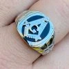 Mens Real Solid 925 Sterling Silver Ring FreeMason Masonic Letter G Black Onyx -Harlem Bling Shop italiano silver inc mens real solid 925 sterling silver ring freemason masonic letter g black onyx 35876.1664373355