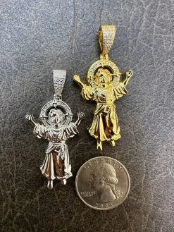 MOISSANITE Iced Santo Niño De Atocha Baby Jesus Pendant Necklace Real 925 Silver 29 MOISSANITE Iced Santo Niño De Atocha Baby Jesus Pendant Necklace Real 925 Silver -Harlem Bling Shop italiano silver inc moissanite iced santo nino de atocha baby jesus pendant necklace real 925 silver 17691.1686867023