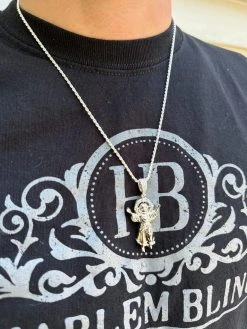 MOISSANITE Iced Santo Niño De Atocha Baby Jesus Pendant Necklace Real 925 Silver 41 MOISSANITE Iced Santo Niño De Atocha Baby Jesus Pendant Necklace Real 925 Silver -Harlem Bling Shop italiano silver inc moissanite iced santo nino de atocha baby jesus pendant necklace real 925 silver 70138.1686867009