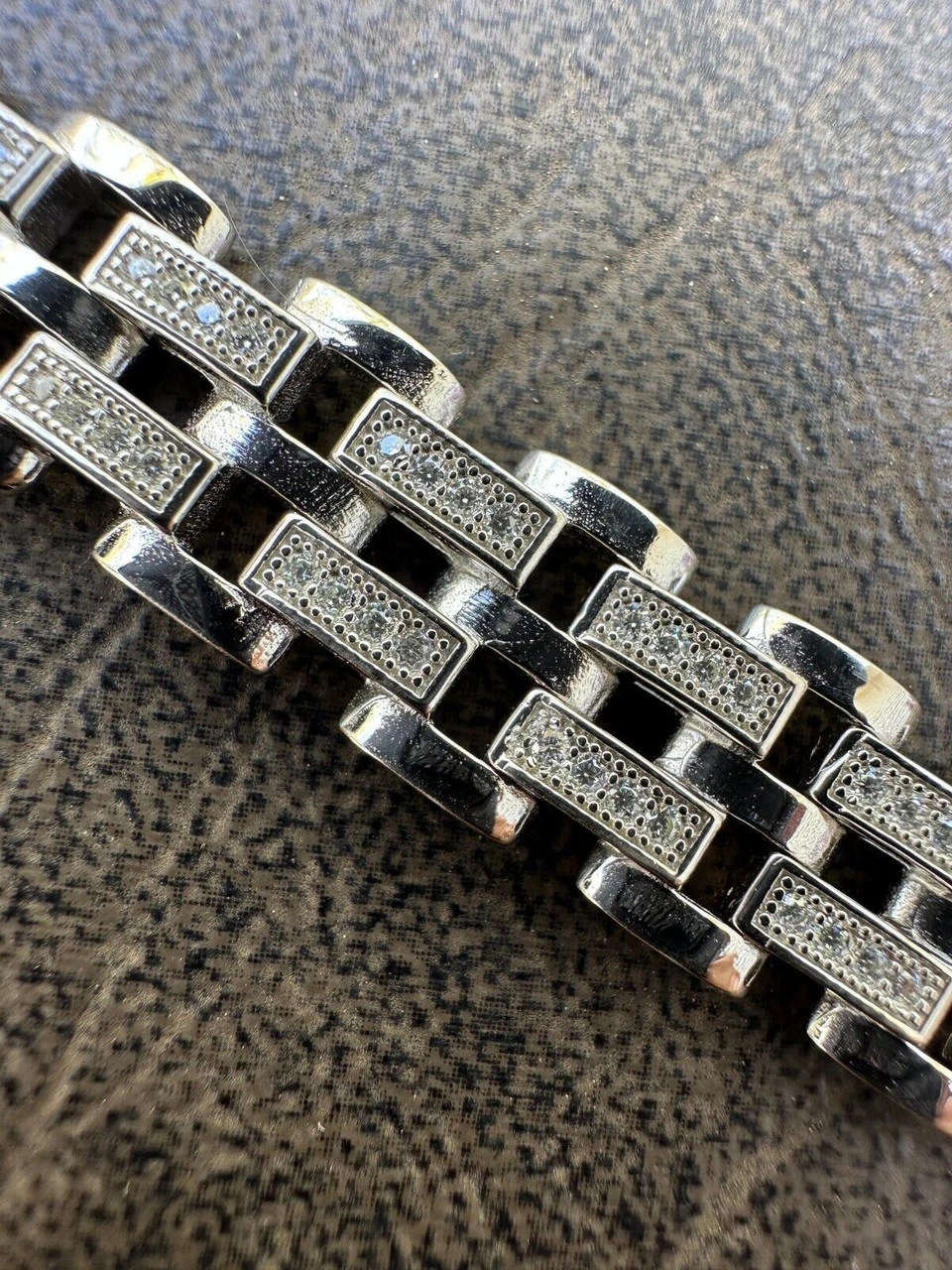 MOISSANITE Presidential ID Panther Link Bracelet Real 925 Silver Ice Out Hip Hop 19 MOISSANITE Presidential ID Panther Link Bracelet Real 925 Silver Ice Out Hip Hop - Image 17