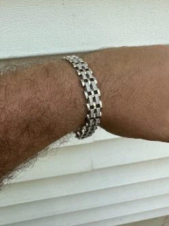 MOISSANITE Presidential ID Panther Link Bracelet Real 925 Silver Ice Out Hip Hop 29 MOISSANITE Presidential ID Panther Link Bracelet Real 925 Silver Ice Out Hip Hop -Harlem Bling Shop italiano silver inc moissanite presidential id panther link bracelet real 925 silver ice out hip hop 61555.1683579010