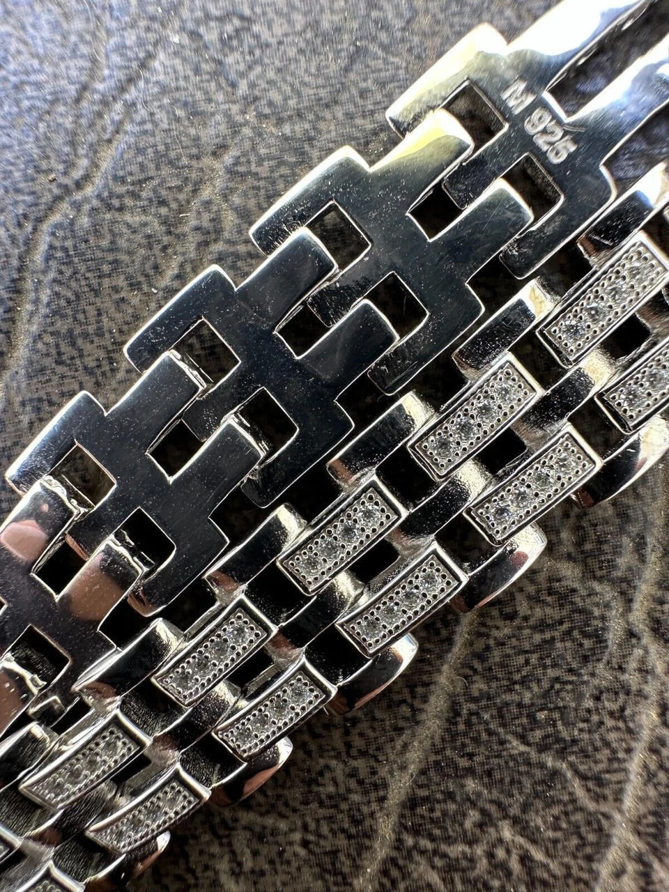 MOISSANITE Presidential ID Panther Link Bracelet Real 925 Silver Ice Out Hip Hop 20 MOISSANITE Presidential ID Panther Link Bracelet Real 925 Silver Ice Out Hip Hop - Image 18