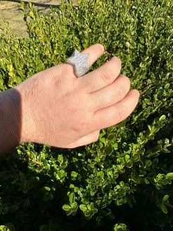 4.65ct MOISSANITE Real 925 Silver Iced Out Baguette Star Ring Pass Diamond Test 38 4.65ct MOISSANITE Real 925 Silver Iced Out Baguette Star Ring Pass Diamond Test -Harlem Bling Shop italiano silver inc moissanite real 925 silver iced baguette star ring moissanite pass diamond test 72375.1676398783