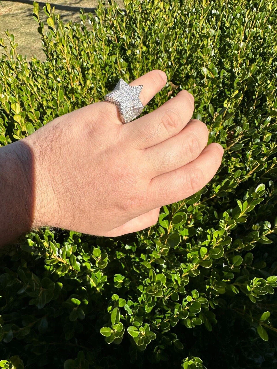 4.65ct MOISSANITE Real 925 Silver Iced Out Baguette Star Ring Pass Diamond Test 19 4.65ct MOISSANITE Real 925 Silver Iced Out Baguette Star Ring Pass Diamond Test - Image 17