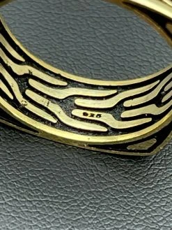 Real 14k Gold & Solid 925 Sterling Silver Men Plain Ring Wedding Square Band 9mm -Harlem Bling Shop italiano silver inc real 14k gold and solid 925 sterling silver men plain ring wedding square band 9mm 35979.1664390311