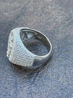 Real 925 Silver Baguette Diamond Grim Reaper Santa Muerte Iced Mens Hip Hop Ring 18 Real 925 Silver Baguette Diamond Grim Reaper Santa Muerte Iced Mens Hip Hop Ring -Harlem Bling Shop italiano silver inc real 925 silver baguette diamond grim reaper santa muerte iced mens hip hop ring 00839.1664397876