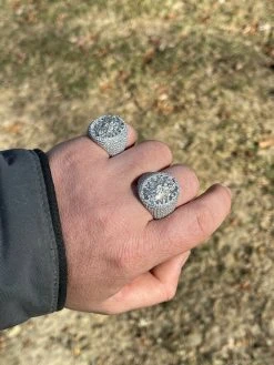 Real 925 Silver Baguette Diamond Grim Reaper Santa Muerte Iced Mens Hip Hop Ring 24 Real 925 Silver Baguette Diamond Grim Reaper Santa Muerte Iced Mens Hip Hop Ring -Harlem Bling Shop italiano silver inc real 925 silver baguette diamond grim reaper santa muerte iced mens hip hop ring 11784.1664389388