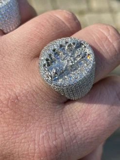 Real 925 Silver Baguette Diamond Grim Reaper Santa Muerte Iced Mens Hip Hop Ring 25 Real 925 Silver Baguette Diamond Grim Reaper Santa Muerte Iced Mens Hip Hop Ring -Harlem Bling Shop italiano silver inc real 925 silver baguette diamond grim reaper santa muerte iced mens hip hop ring 75862.1664375839