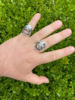 Real 925 Sterling Silver Mens Great White Shark JAWS Ring Size 7 8 9 10 11 12 13 18 Real 925 Sterling Silver Mens Great White Shark JAWS Ring Size 7 8 9 10 11 12 13 -Harlem Bling Shop italiano silver inc real 925 sterling silver mens great white shark jaws ring size 7 8 9 10 11 12 13 10380.1664398524