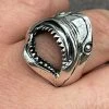 Real 925 Sterling Silver Mens Great White Shark JAWS Ring Size 7 8 9 10 11 12 13 2 Real 925 Sterling Silver Mens Great White Shark JAWS Ring Size 7 8 9 10 11 12 13 -Harlem Bling Shop italiano silver inc real 925 sterling silver mens great white shark jaws ring size 7 8 9 10 11 12 13 14978.1664397070