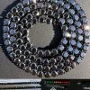Real Black MOISSANITE 5mm Tennis Chain Black Rhodium 925 Silver Iced Necklace 2 Real Black MOISSANITE 5mm Tennis Chain Black Rhodium 925 Silver Iced Necklace -Harlem Bling Shop italiano silver inc real black moissanite 5mm tennis chain black rhodium 925 silver iced necklace 06806.1676658121