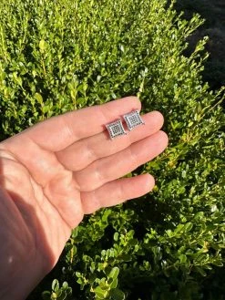 Real Black MOISSANITE 925 Silver Square Kite Earrings Hip Hop 10mm Passes Tester 27 Real Black MOISSANITE 925 Silver Square Kite Earrings Hip Hop 10mm Passes Tester -Harlem Bling Shop italiano silver inc real black moissanite 925 silver square kite earrings hip hop 10mm passes tester 11835.1678388784