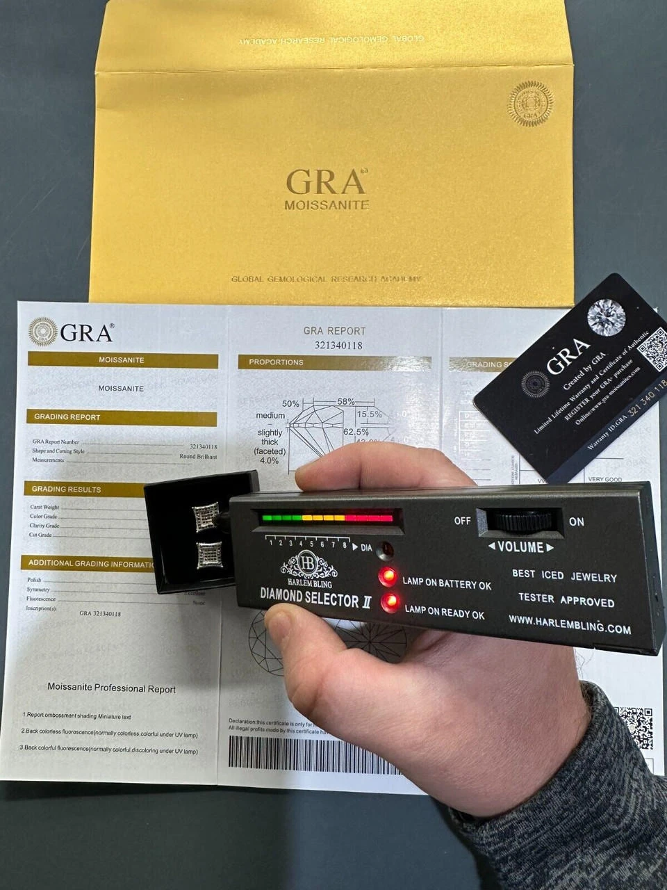 Real Black MOISSANITE 925 Silver Square Kite Earrings Hip Hop 10mm Passes Tester 8 Real Black MOISSANITE 925 Silver Square Kite Earrings Hip Hop 10mm Passes Tester - Image 6