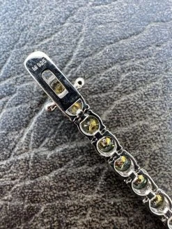 Real Blue Gray MOISSANITE 5mm Tennis Chain 925 Silver Iced Necklace Pass Tester -Harlem Bling Shop italiano silver inc real blue gray moissanite 5mm tennis chain 925 silver iced necklace pass tester 58346.1676658416