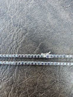 Real Blue MOISSANITE 3mm Tennis Chain 925 Silver Iced Necklace Pass Diamond Test 31 Real Blue MOISSANITE 3mm Tennis Chain 925 Silver Iced Necklace Pass Diamond Test -Harlem Bling Shop italiano silver inc real blue moissanite 3mm tennis chain 925 silver iced necklace pass diamond test 17531.1676052998
