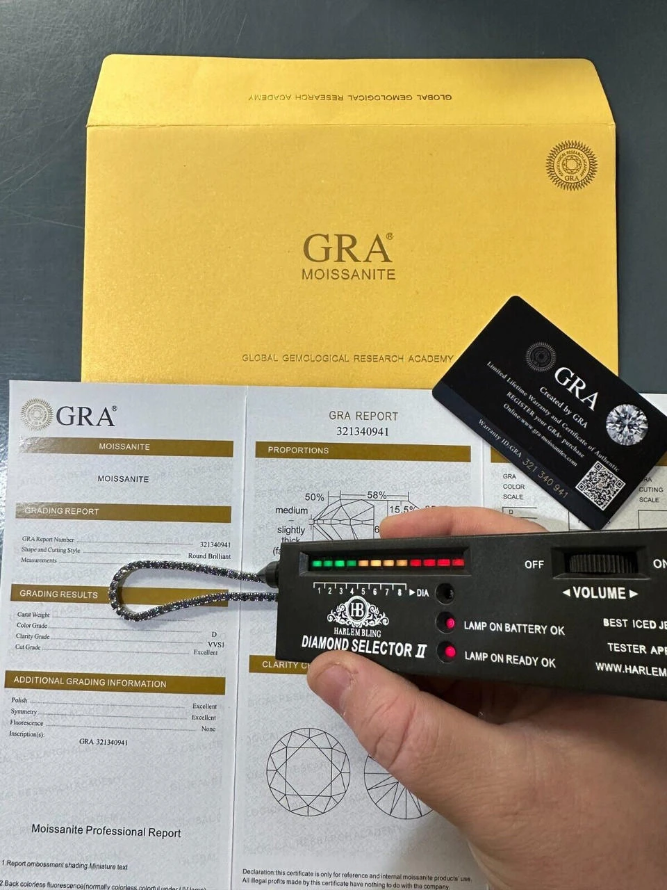 Real Blue MOISSANITE 3mm Tennis Chain 925 Silver Iced Necklace Pass Diamond Test 7 Real Blue MOISSANITE 3mm Tennis Chain 925 Silver Iced Necklace Pass Diamond Test - Image 5