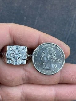 Real Genuine 925 Silver Diamond Iced Baguette Mens Pinky Square Hip Hop RING 16 Real Genuine 925 Silver Diamond Iced Baguette Mens Pinky Square Hip Hop RING -Harlem Bling Shop italiano silver inc real genuine 925 silver diamond iced baguette mens pinky square hip hop ring 17235.1664371791