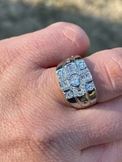 Real Genuine 925 Silver Diamond Iced Baguette Mens Pinky Square Hip Hop RING 23 Real Genuine 925 Silver Diamond Iced Baguette Mens Pinky Square Hip Hop RING -Harlem Bling Shop italiano silver inc real genuine 925 silver diamond iced baguette mens pinky square hip hop ring 23945.1664393048