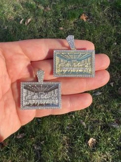 Real MOISSANITE 925 Silver Gold Plated Iced Jesus Last Supper Pendant Necklace 32 Real MOISSANITE 925 Silver Gold Plated Iced Jesus Last Supper Pendant Necklace -Harlem Bling Shop italiano silver inc real moissanite 925 silver gold plated iced jesus last supper pendant necklace 18860.1669822549