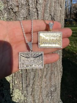 Real MOISSANITE 925 Silver Gold Plated Iced Jesus Last Supper Pendant Necklace 34 Real MOISSANITE 925 Silver Gold Plated Iced Jesus Last Supper Pendant Necklace -Harlem Bling Shop italiano silver inc real moissanite 925 silver gold plated iced jesus last supper pendant necklace 41583.1669822582