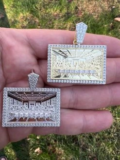 Real MOISSANITE 925 Silver Gold Plated Iced Jesus Last Supper Pendant Necklace 33 Real MOISSANITE 925 Silver Gold Plated Iced Jesus Last Supper Pendant Necklace -Harlem Bling Shop italiano silver inc real moissanite 925 silver gold plated iced jesus last supper pendant necklace 64809.1669822542