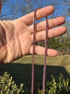 Real Pink MOISSANITE 3mm Tennis Chain 925 Silver Iced Necklace Pass Diamond Test 33 Real Pink MOISSANITE 3mm Tennis Chain 925 Silver Iced Necklace Pass Diamond Test -Harlem Bling Shop italiano silver inc real pink moissanite 3mm tennis chain 925 silver iced necklace pass diamond test 53420.1676052935