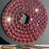 Real Ruby Red MOISSANITE 5mm Tennis Chain 925 Silver Iced Necklace Pass Tester 1 Real Ruby Red MOISSANITE 5mm Tennis Chain 925 Silver Iced Necklace Pass Tester -Harlem Bling Shop italiano silver inc real ruby red moissanite 5mm tennis chain 925 silver iced necklace pass tester 08762.1678388153