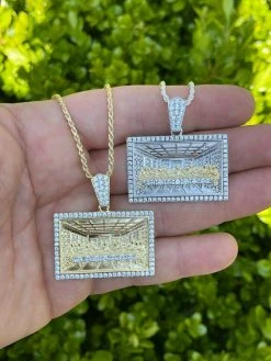 Real Solid 925 Silver & Gold Iced Men's Jesus Last Supper Pendant Italy Necklace 20 Real Solid 925 Silver & Gold Iced Men's Jesus Last Supper Pendant Italy Necklace -Harlem Bling Shop italiano silver inc real solid 925 silver and gold iced mens jesus last supper pendant italy necklace 98494.1664372182