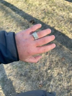 Real Solid 925 Silver Diamond Iced Baguette Mens RING Size 6 7 8 9 10 11 12 13 -Harlem Bling Shop italiano silver inc real solid 925 silver diamond iced baguette mens ring size 6 7 8 9 10 11 12 13 09130.1664390031