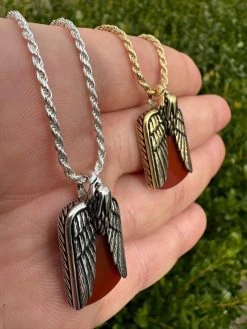 Real Solid 925 Silver Mens Eagle Dog Tag Pendant Red Agate Gemstone Necklace 25 Real Solid 925 Silver Mens Eagle Dog Tag Pendant Red Agate Gemstone Necklace -Harlem Bling Shop italiano silver inc real solid 925 silver mens eagle dog tag pendant red agate gemstone necklace 13855.1678215114