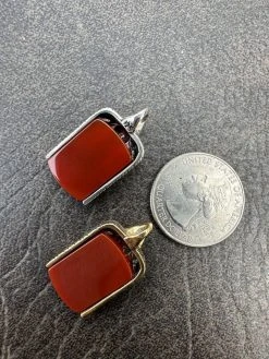 Real Solid 925 Silver Mens Eagle Dog Tag Pendant Red Agate Gemstone Necklace 23 Real Solid 925 Silver Mens Eagle Dog Tag Pendant Red Agate Gemstone Necklace -Harlem Bling Shop italiano silver inc real solid 925 silver mens eagle dog tag pendant red agate gemstone necklace 58796.1678214998