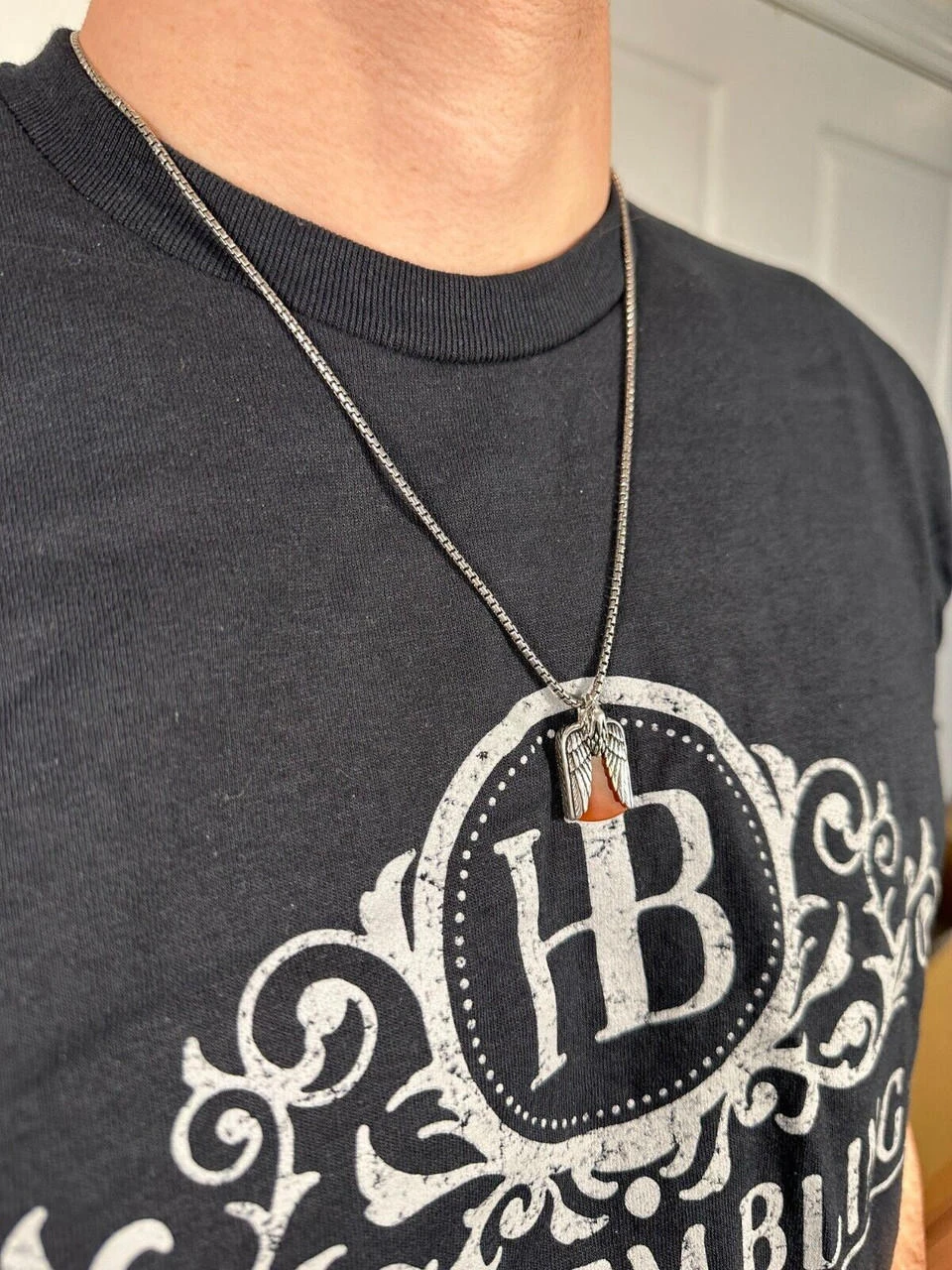 Real Solid 925 Silver Mens Eagle Dog Tag Pendant Red Agate Gemstone Necklace 16 Real Solid 925 Silver Mens Eagle Dog Tag Pendant Red Agate Gemstone Necklace - Image 14