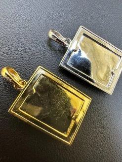 Real Solid 925 Silver / Plain Gold Plated Cross Jesus Medallion Pendant Necklace 28 Real Solid 925 Silver / Plain Gold Plated Cross Jesus Medallion Pendant Necklace -Harlem Bling Shop italiano silver inc real solid 925 silver plain gold plated cross jesus medallion pendant necklace 40317.1698290646