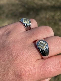 Real Solid 925 Sterling Silver Iced CZ Ring Mens Ladies Pinky Band Sizes 6-13 19 Real Solid 925 Sterling Silver Iced CZ Ring Mens Ladies Pinky Band Sizes 6-13 -Harlem Bling Shop italiano silver inc real solid 925 sterling silver iced cz ring mens ladies pinky band sizes 6 13 08515.1664396399