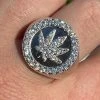 Real Solid 925 Sterling Silver Iced Weed Marijuana Leaf Ring Flooded Out Hip Hop 2 Real Solid 925 Sterling Silver Iced Weed Marijuana Leaf Ring Flooded Out Hip Hop -Harlem Bling Shop italiano silver inc real solid 925 sterling silver iced weed marijuana leaf ring flooded out hip hop 19588.1664392438