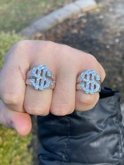 Real Solid 925 Sterling Silver Mens Hip Hop Nugget Dollar Sign $ Pimped Out Ring 16 Real Solid 925 Sterling Silver Mens Hip Hop Nugget Dollar Sign $ Pimped Out Ring -Harlem Bling Shop italiano silver inc real solid 925 sterling silver mens hip hop nugget dollar sign dollar pimped out ring 61849.1664387958