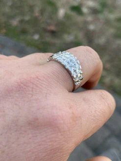 REAL Solid 925 Sterling Silver Nugget Band Plain Pinky Or Ring Finger Sizes 6-13 19 REAL Solid 925 Sterling Silver Nugget Band Plain Pinky Or Ring Finger Sizes 6-13 -Harlem Bling Shop italiano silver inc real solid 925 sterling silver nugget band plain pinky or ring finger sizes 6 13 10639.1664396511