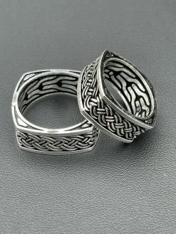 Solid 925 Sterling Silver Men Plain Ring Wedding Square Shape Band 9mm Sz 7-13 -Harlem Bling Shop italiano silver inc solid 925 sterling silver men plain ring wedding square shape band 9mm sz 7 13 28980.1664372676