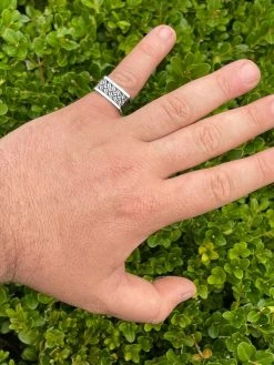 Solid 925 Sterling Silver Men Plain Ring Wedding Square Shape Band 9mm Sz 7-13 -Harlem Bling Shop italiano silver inc solid 925 sterling silver men plain ring wedding square shape band 9mm sz 7 13 73722.1664381156