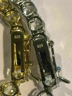 Tennis Chain Real Single Row ICED Necklace MOISSANITE PASSES DIAMOND TEST 3-7mm -Harlem Bling Shop italiano silver inc tennis chain real single row iced necklace moissanite passes diamond test 3 7mm 23687.1664399679