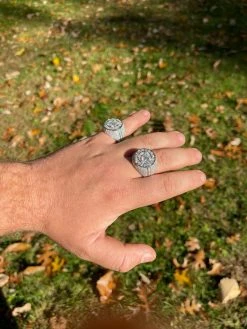 Large 925 Silver Iced Hip Hop 6ct Men's MOISSANITE RING Pass Diamond Test Pinky 17 Large 925 Silver Iced Hip Hop 6ct Men's MOISSANITE RING Pass Diamond Test Pinky -Harlem Bling Shop large 925 silver iced hip hop 6ct mens moissanite ring pass diamond test pinky 39413.1664358364